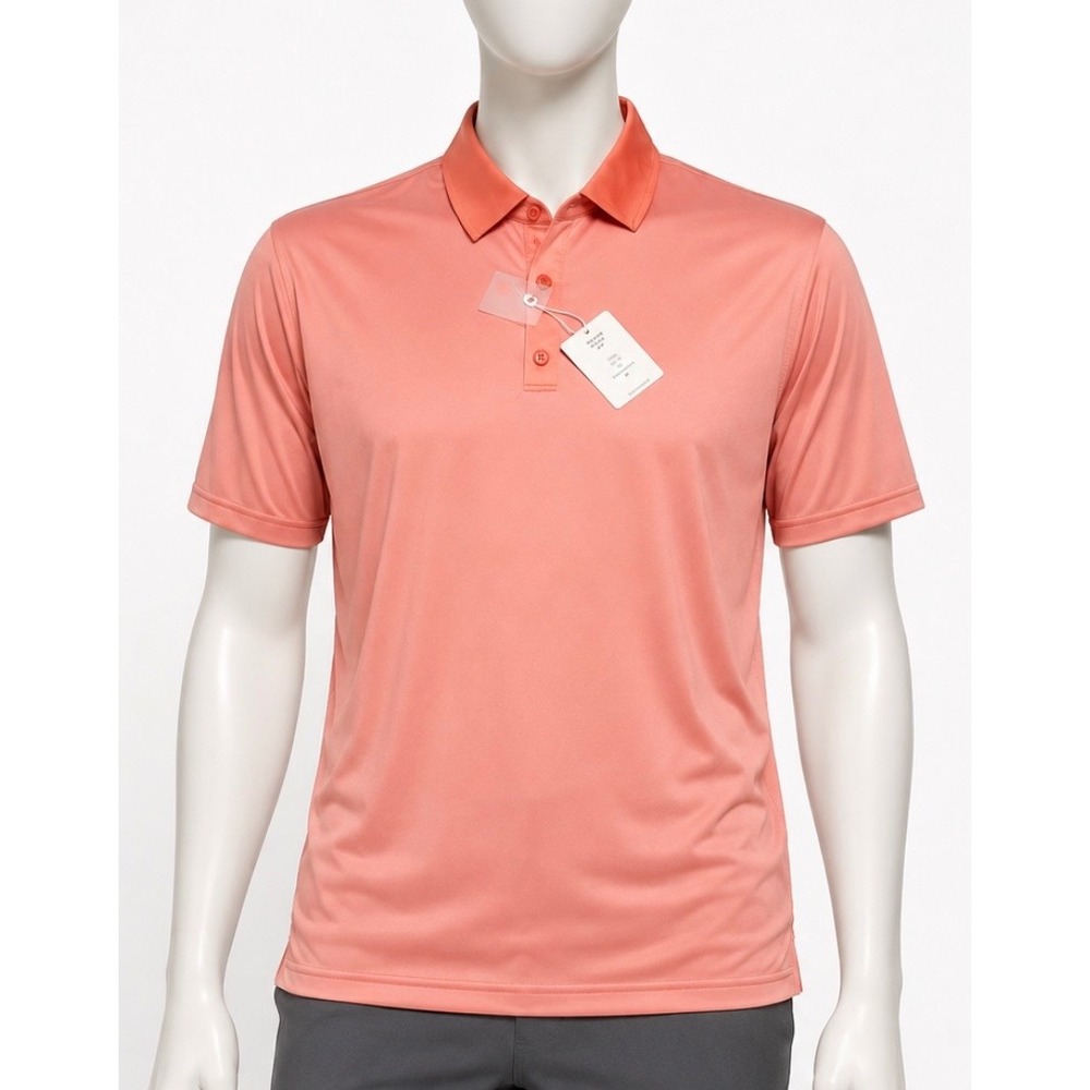 Graham Golf shirt Luxe Hamill Golf Polo Fresh Salmon $80 retail XL NWT